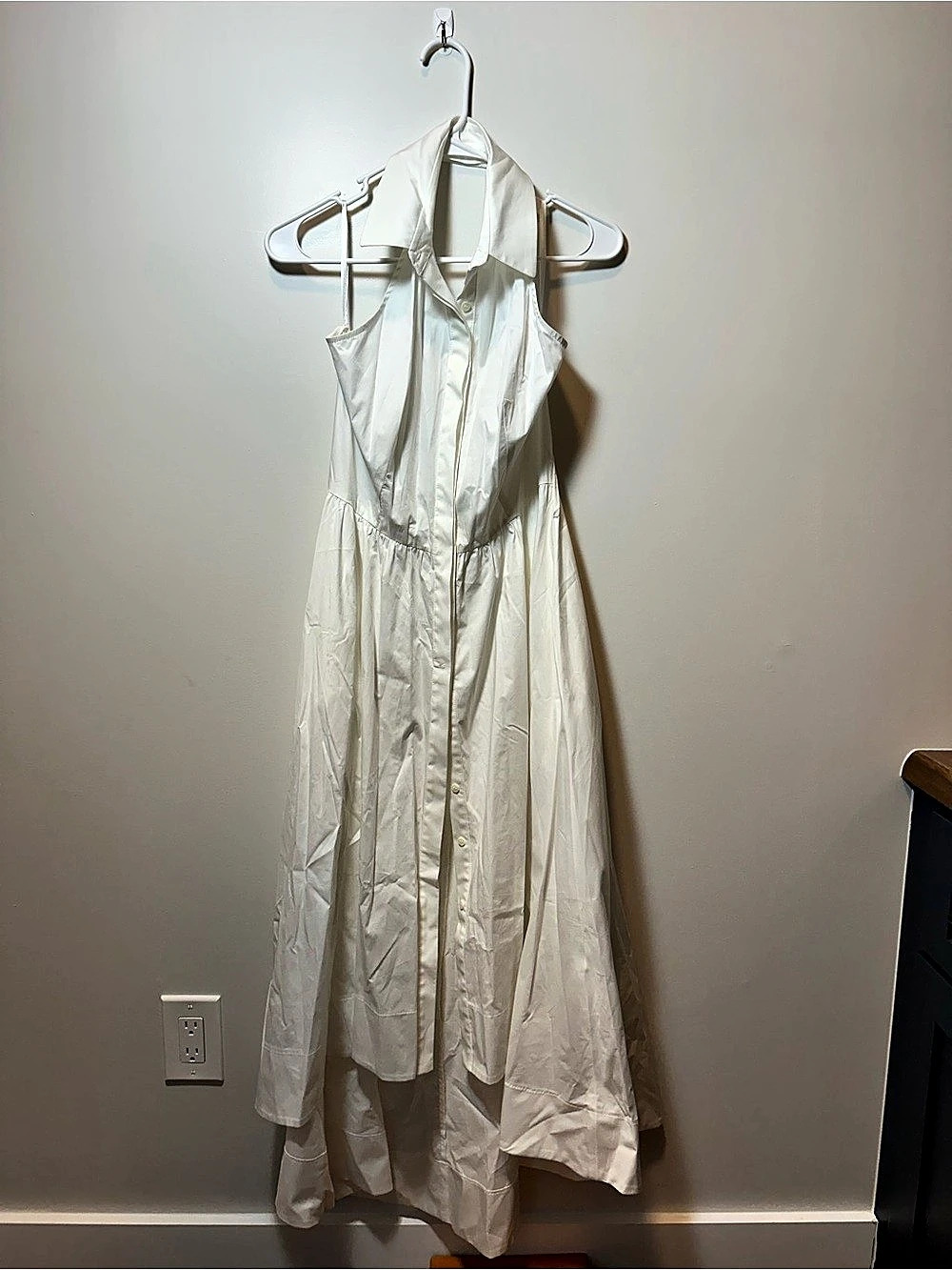 IPEKYOL White Maxi Dress Size 12 Like New
